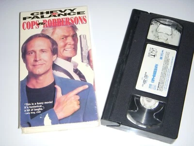 Cops and Robbersons VHS 1994 Chevy Chase Jack Palance Dianne Wiest tested HTF - Image 1 of 4