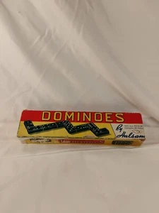 Vintage Double Six Dominoes Game No. 623-W by Halsam - Picture 1 of 6