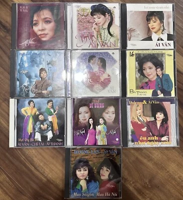 AI VAN COLLECTIONS 10 CDS By Thuy Nga Productions  Vietnamese Music - Image 1 of 3