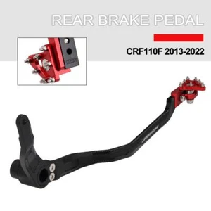 CNC Brake Pedal Lever For CRF110F 2013-2022 2015 2016 2018 2020 Dirt Bike - Picture 1 of 6