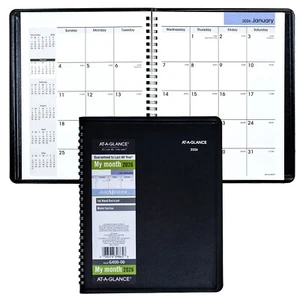 2026 At-A-Glance DayMinder G400 Monthly Planner , 7 x 8-3/4" - Picture 1 of 8