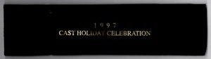Reloj Walt Disney World 1997 celebración navideña para miembros del elenco - Imagen 1 de 4