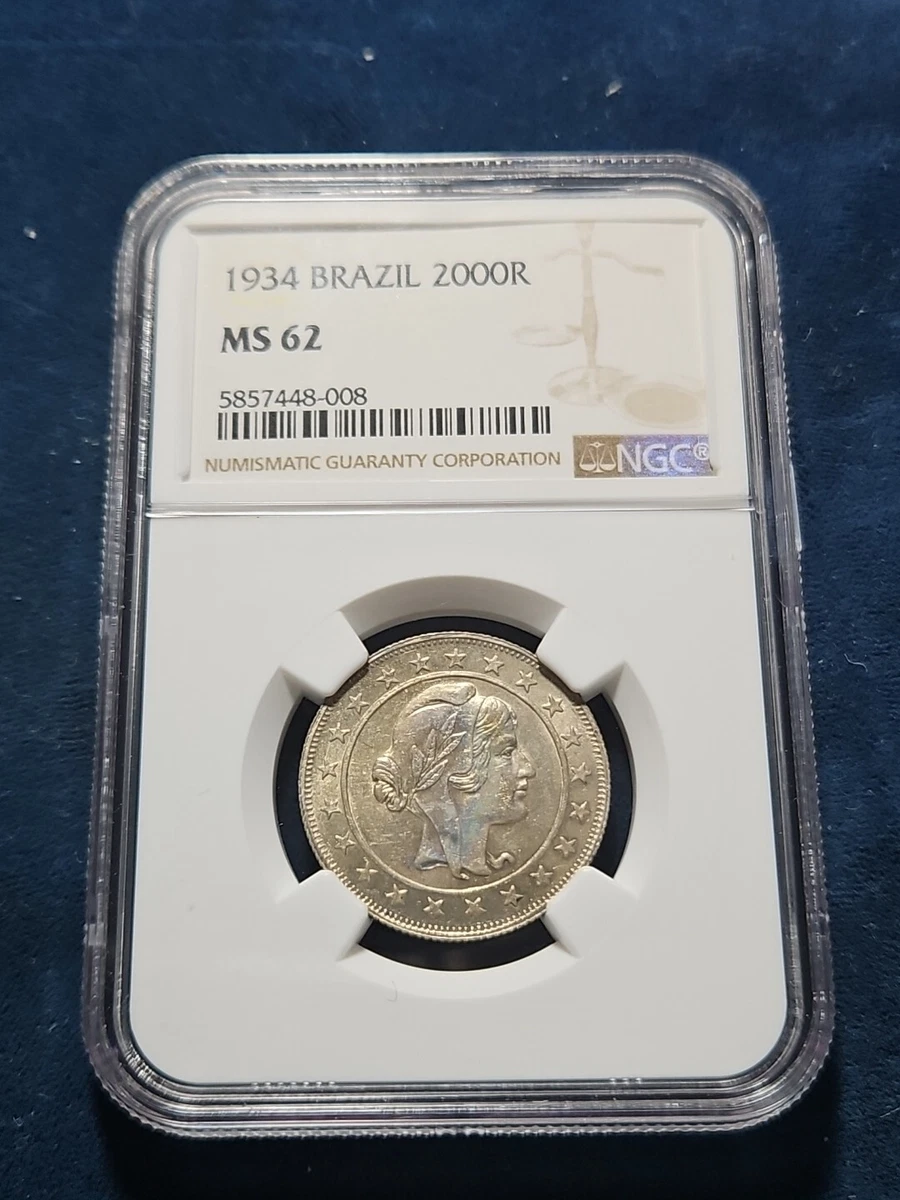 1883年 ポルトガル ルイス1世 5000レイス NGC MS62 1883年 ポルトガル ルイス1世 5000レイス NGC MS62 1883年 ポルトガル