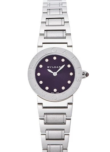 Bvlgari Bvlgari Purple Women's Watch - BBL26C7SS/12