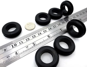 Rubber Grommet Fits 7/8" Hole, 1/8" Panel, Has 5/8" ID - Durable! Free Shipping! - Picture 1 of 12