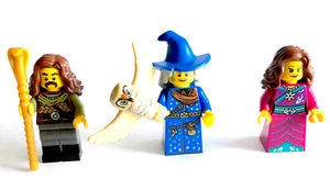 LEGO Build A Minifigure (BAM) 2024 Medieval Thugs : 3x Citizens Moyen-Age, neuf - Photo 1/1