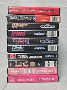Lot of 10x Various Sega Genesis Video Games SEE PHOTOS TESTED - Picture 1 of 7