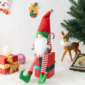 Divertidas muñecas gnomos elfos de Navidad Feliz Navidad decoración hogar decoración de Navidad - Imagen 1 de 9