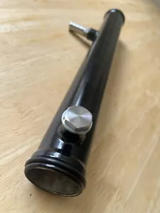 VR6 2.8/2.9l (12 valve) Stainless steel coolant crack pipe in black powdercoat - Picture 1 of 4