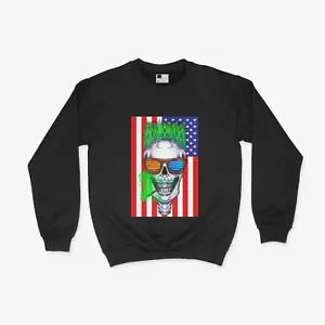 Teschio sogno americano cranio fumo fumo fumo erba smussata cranio fumo pietra cannabis - Foto 1 di 12