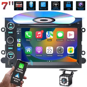 Reproductor de CD DVD estéreo de coche radio Carpaly para Ford F150 Expedition Edge 2004-2008 - Imagen 1 de 13
