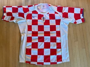 CROATIA World Cup 2006 Nike Total 90 Shirt Home Jersey Size XL - Picture 1 of 6