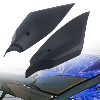 Para Yamaha YZF R6 2017-2020 Carenado de cubierta lateral del tanque de combustible negro 2018 Foto 1 de 4