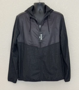 RHONE Jacket Men's Large Full Zip Hooded Wind Resistant Outdoor Active Gorp NWT - Picture 1 of 13