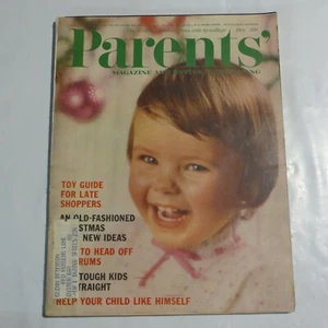 Parents Magazine December 1963 Toy Guide Christmas Ideas TOYS VERY RARE SA - Picture 1 of 1