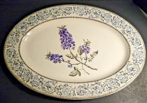 Queen's China Jardinet Platter 14 1/8" x 10". Light scratching - Picture 1 of 7