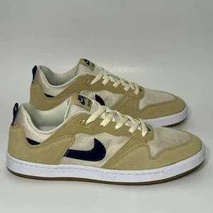 Nike SB Low Dunk Alley Oop scarpe sneaker uomo taglia 11 skateboard oro navy nuove - Foto 1 di 10