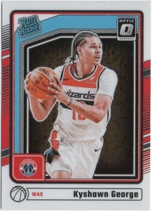 Kyshawn George 2024-25 Panini Donruss Optic Basketball Base RC #299 Wizards - Bild 1 von 3