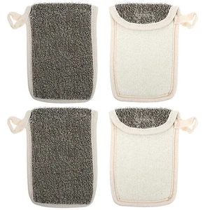 4 pezzi sacchetto sapone esfoliante salvasapone sacchetto esfoliante sacchetto sapone da bar - Foto 1 di 12