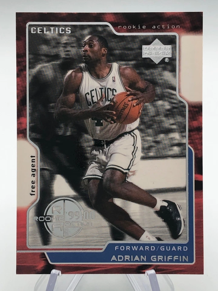 Adrian Griffin 1999-00 Upper Deck Rookie Action RC #343 Boston Celtics - Image 1 of 2