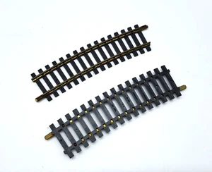 Fleischmann 1:87 H0 - 01  1/2 Modellgleis - 2 Stück/Pack - R415  Bogen - Bild 1 von 1