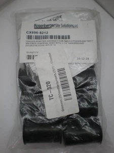 Rosenberger CX696-8212 Suspensión Adaptador Ojal para Dos 8-2 Alimentación y Dos 7 MM Fib - Imagen 1 de 2