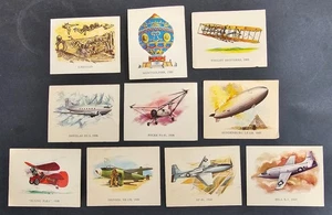 1968 Australia Nabisco Conquest of the Air Series 10/42 Cards - Picture 1 of 2