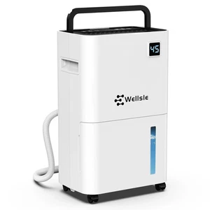 Dehumidifiers for Home, 50 Pint Dehumidifier for Basement, Bedroom, Bathroom ... - Picture 1 of 7