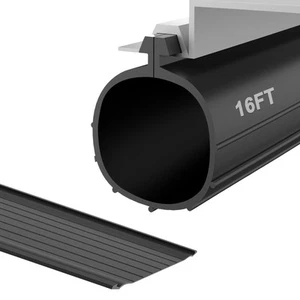 Garage Door Seals Bottom Rubber,16FT Single Slot Garage Door Weather Strippin... - Bild 1 von 7