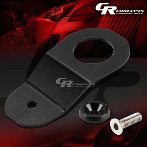 BLACK CNC BILLET ALUMINUM RADIATOR BRACKET+BUMPER MOUNTING WASHER FOR EK DC S2K - Picture 1 of 5