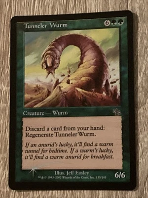 Tunneler Wurm Foil Judgement - Near Mint - Image 1 of 2