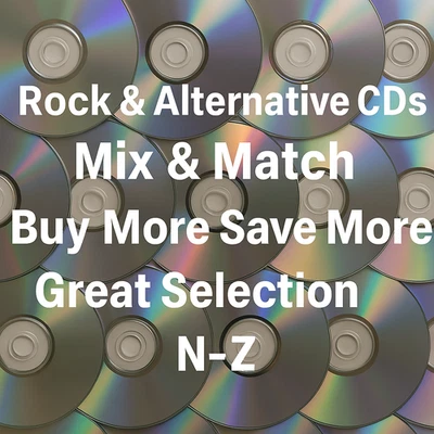Rock & Alternative CDs - Mix & Match - Buy More Save More - Great Selection N-Z - Image 1 of 2