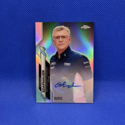 OTMAR SZAFNAUER 2020 TOPPS CROMO FÓRMULA 1 AUTÓGRAFO BWT RACING POINT - 55/88 Foto 1 de 2