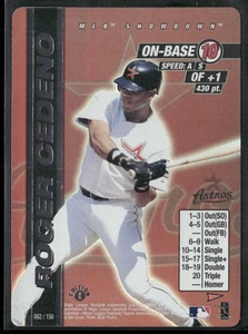 2000 MLB Showdown Roger Cedeno 1st Edition FOIL Pennant Run #62 Astros - Picture 1 of 2