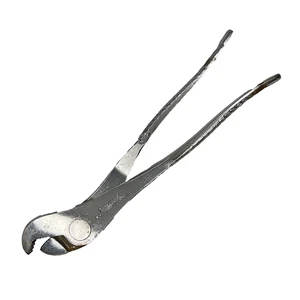 PowerKraft 84-4653-USA Battery Pliers – Vintage – Rust & Owner Marks - Picture 1 of 10