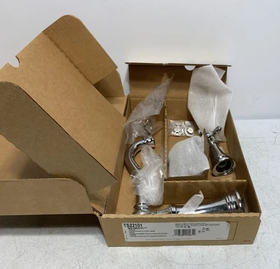 Moen TS22101 Weymouth Roman Tub Trim Cross Handle Chrome (no plastic housing) - Image 1 of 4