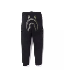 BAPE × UNDEFEATED Shark Slim Sweat Pants Black XL: A Bathing Ape Authentic Neu - Bild 1 von 4