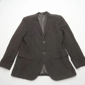 Banana Republic Factory Mens Corduroy Blazer 42 R Brown 2 Button Sport Coat - Picture 1 of 10