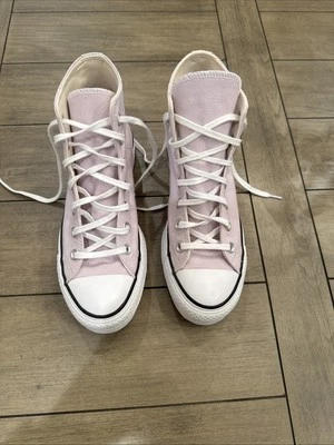 Converse Chuck Taylor All Star Lift Hi Platform Sneakers Amethyst Size 7 Women - Image 1 of 4