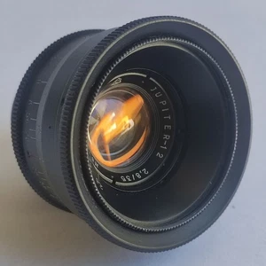 Jupiter-12 35mm 2.8 USSR Lens Carl Zeiss Biogon design Leica M39 LTM SCREW - Picture 1 of 21