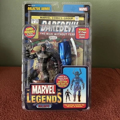 Libro de historietas BULLSEYE Marvel Legends serie Galactus Toy Biz Daredevil nuevo (1 de 2) Foto 1 de 4