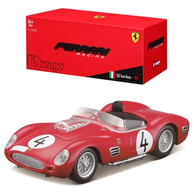 Bburago Ferrari Testarossa (1959): Modellino Auto in Scala 1:43, Serie Ferrari R - Immagine 1 di 4