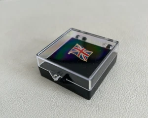 Union Jack : UK BRITAIN Flag Lapel Pin Badge - With Clear Gift Presentation Case - Foto 1 di 3