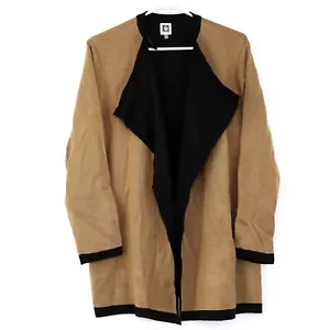 Anne Klein Women's Double Knit Drape Front Cardigan, X-Large - Picture 1 of 3