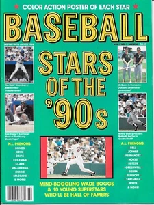 BASEBALL STARS OF THE '90s Volume 2, No. 1 (Spring 1988) Bonds, Puckett, Boggs - Picture 1 of 9