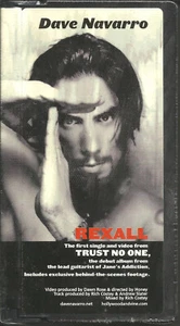 Jane’s Addiction DAVE NAVARRO Rexall 01 VLITE PROMO VHS VIDEO 4 trust CD SEALED - Picture 1 of 1