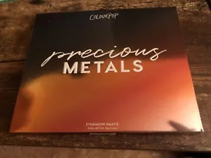 Colourpop Precious Metals Eye Shadow Palette New In Box! Stunning colors!!! - Picture 1 of 9