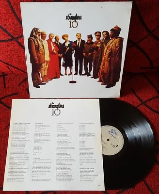 THE STRANGLERS **10** ORIGINAL 1990 Spain LP w/ INSERT **EPIC LABEL** - Image 1 of 4