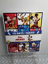 New listing
		Disney Mickey Mouse Kids Boy 10 Days of Socks Advent Calendar 2T - 4T New