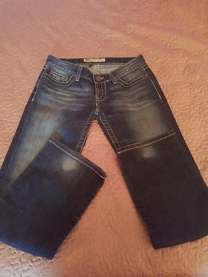 BKE Womens MADISON Sz 27X29 1/2(fits 28x29) Blue Jeans Boot Cut Stretch Denim - Image 1 of 4